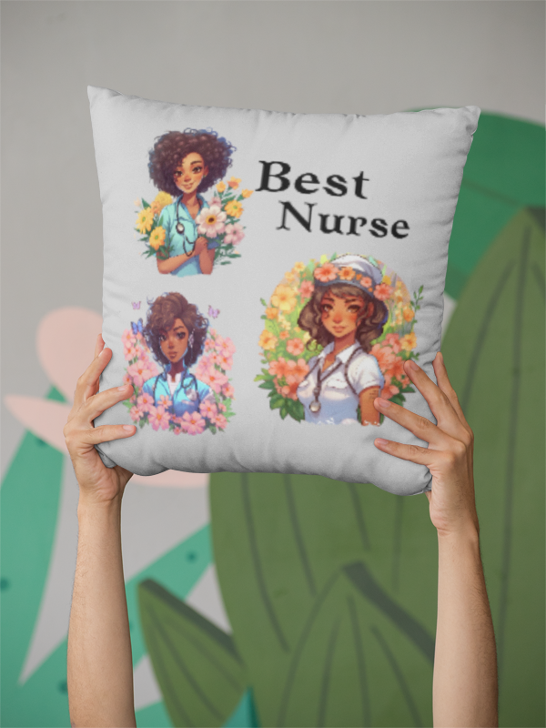 Nurse Graduation Pillow, School Nurse Pillow, Mental Health Pillow, Nurse Throw Pillow, Nurse Pillow Nurse Pillow Gift, Self Care Pillow