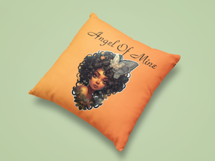 Angel Of Mine Throw Pillow