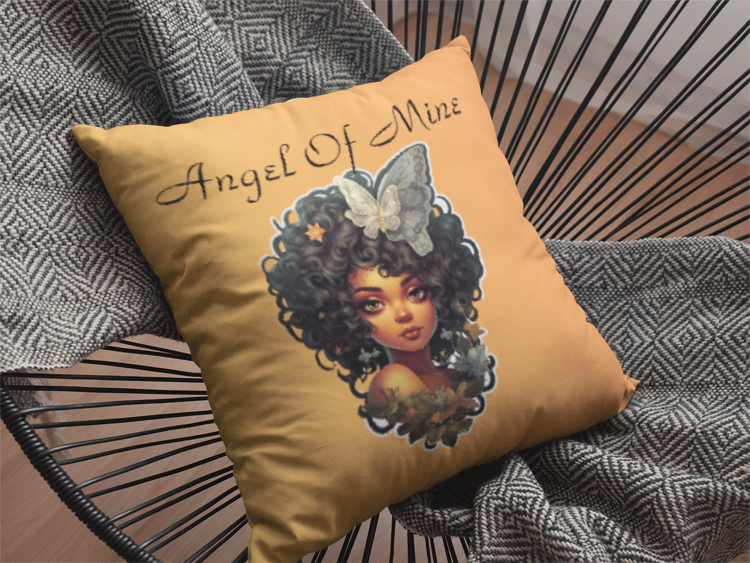 Angel Of Mine Throw Pillow
