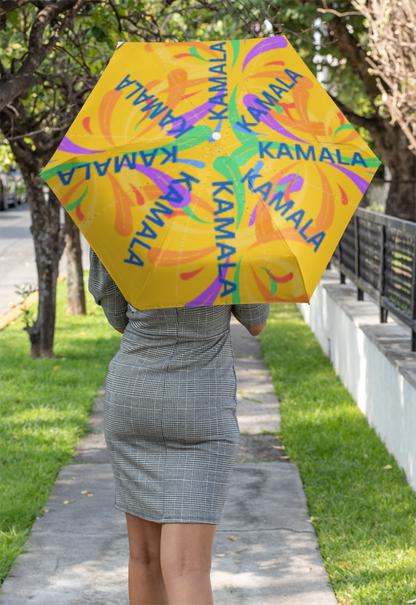 Kamala Colorful Swirly Accent Umbrella