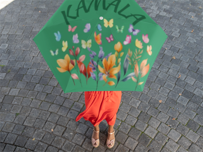 Unique Kamala Butterfly Floral Umbrella