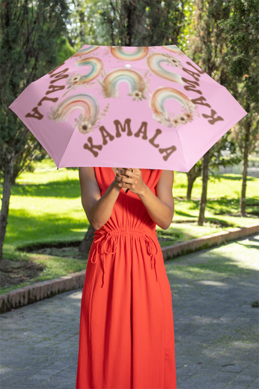 Kamala Floral Rainbow Umbrella