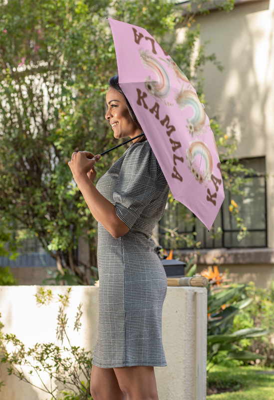 Kamala Floral Rainbow Umbrella