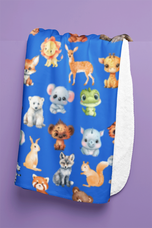 Safari Animal Baby Swaddle