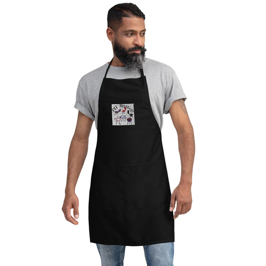 Embroidered Apron