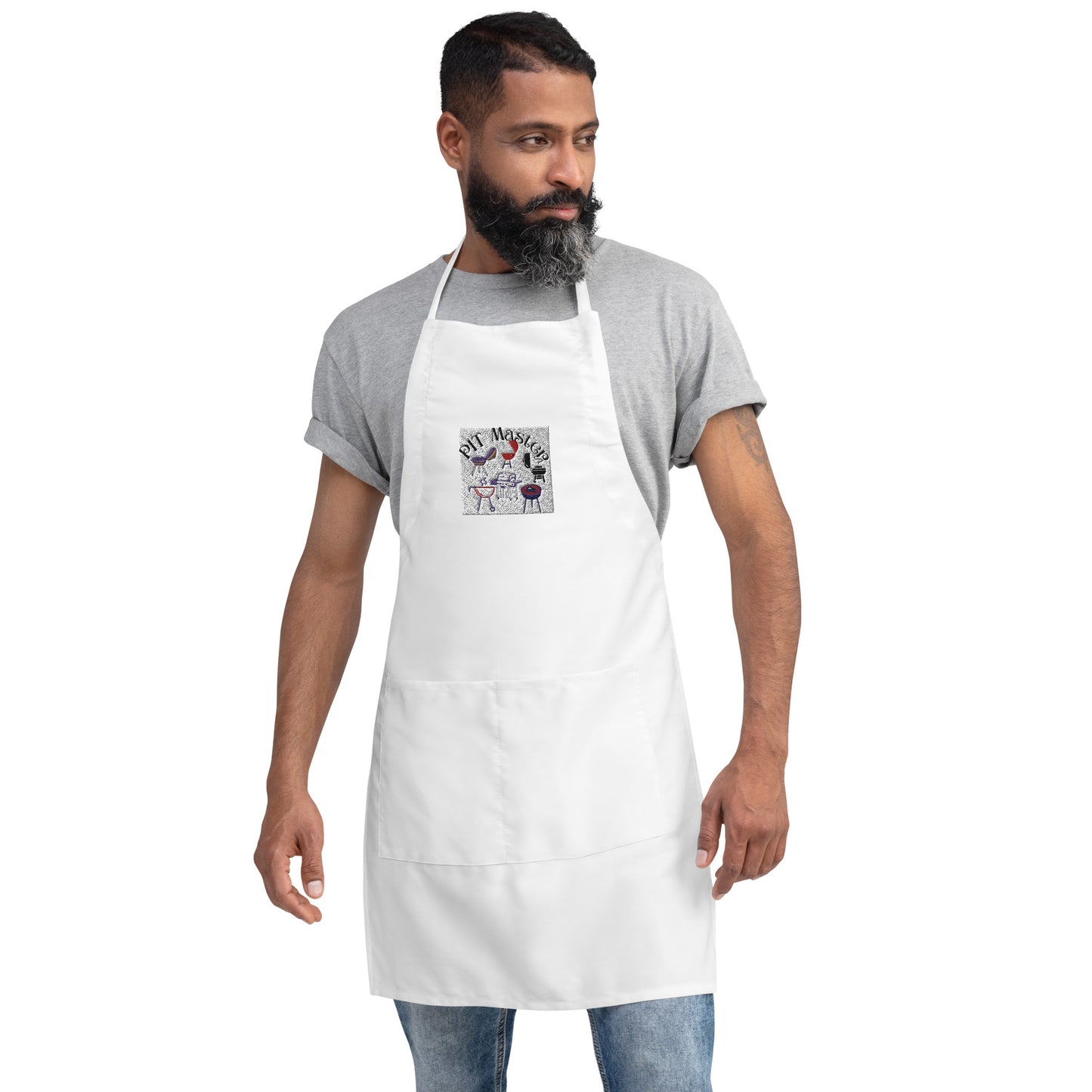 Embroidered Apron