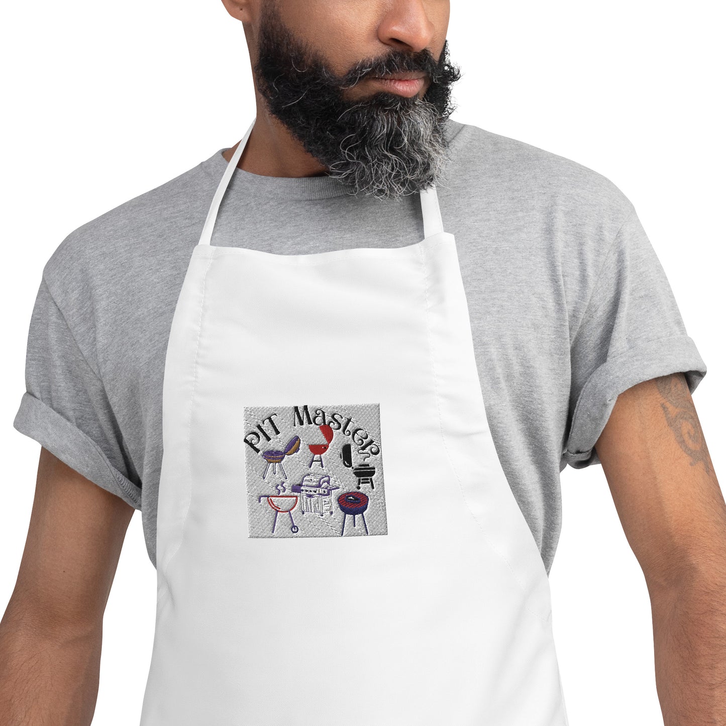 Embroidered Apron