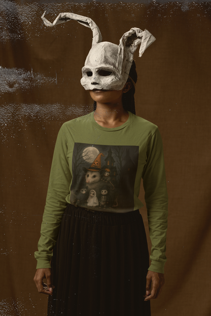 Possum Family Halloween Long Sleeve Tee