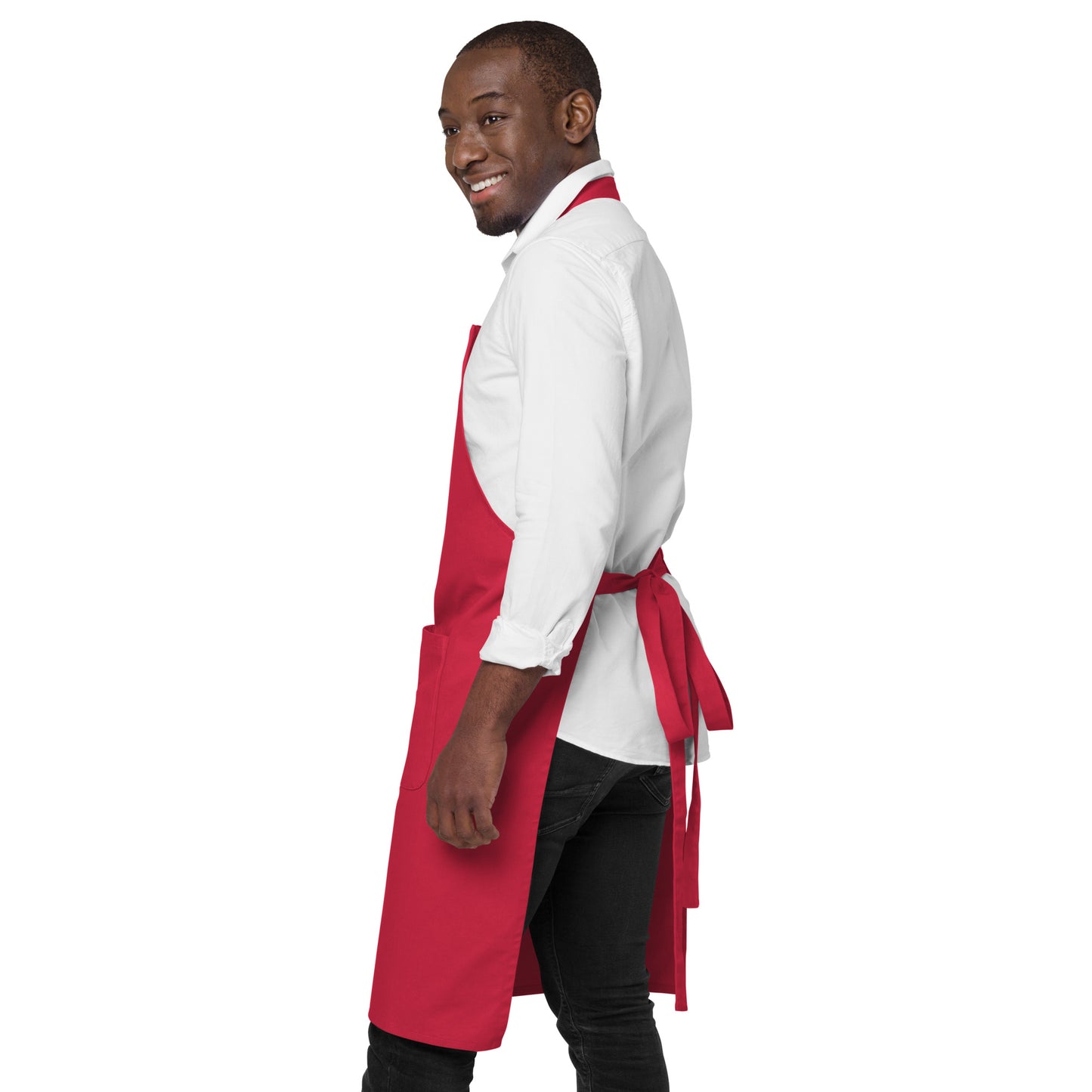 Organic cotton apron - pit master