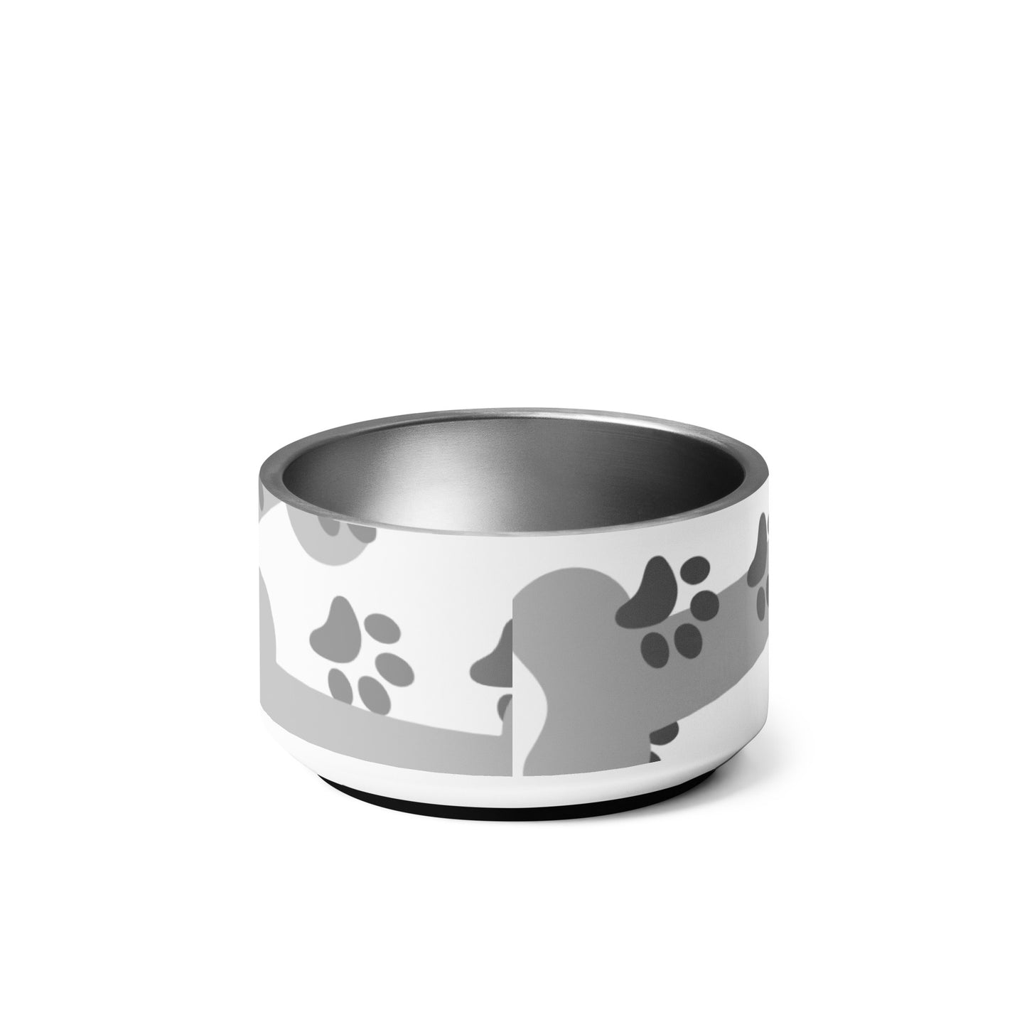 Pet bowl with all around graphic