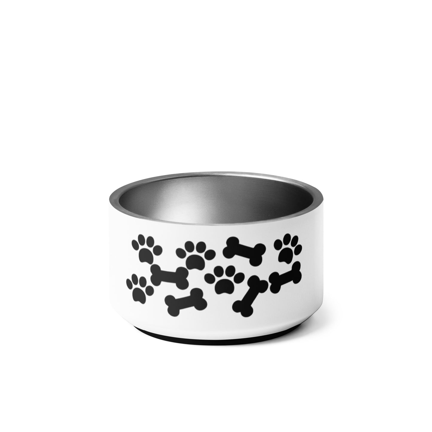 Pet bowl with cute graphic