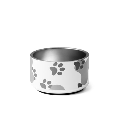 Pet bowl with all around graphic