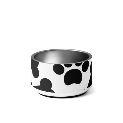 Pet bowl with all around graphic