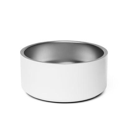 Pet bowl with cute graphic