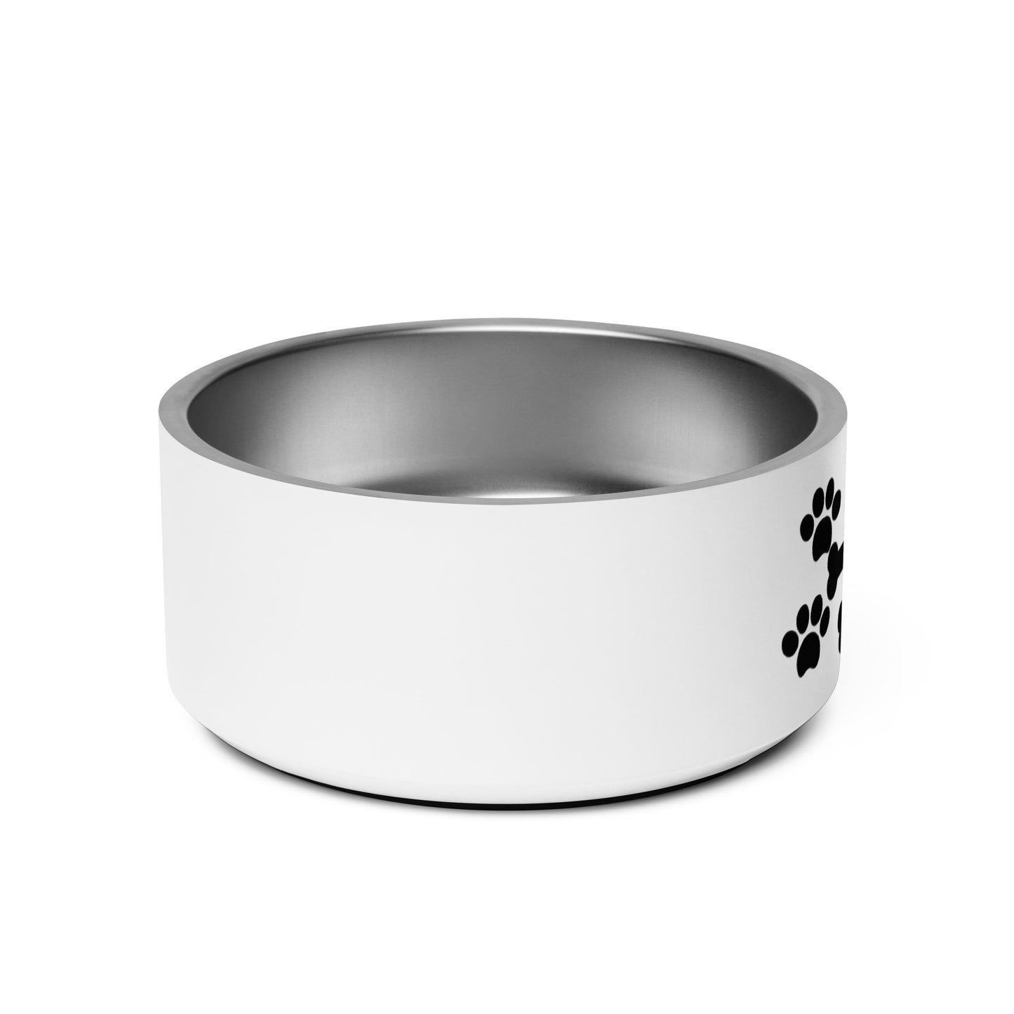 Pet bowl with cute graphic