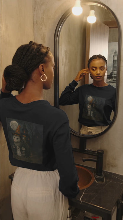 Possum Family Halloween Long Sleeve Tee