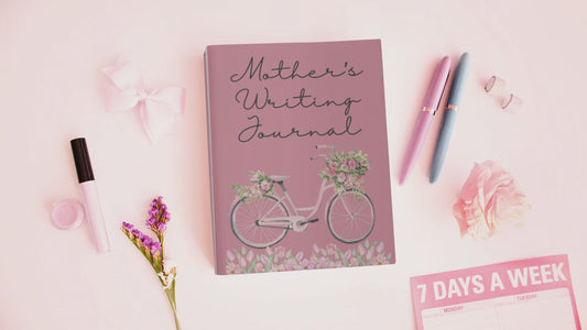 Mother's Writing Journal, Writing Book For Females, Mom's Selfcare Notebook, Females Diary,   Mother's Personal Book, Mom's Writing Book.