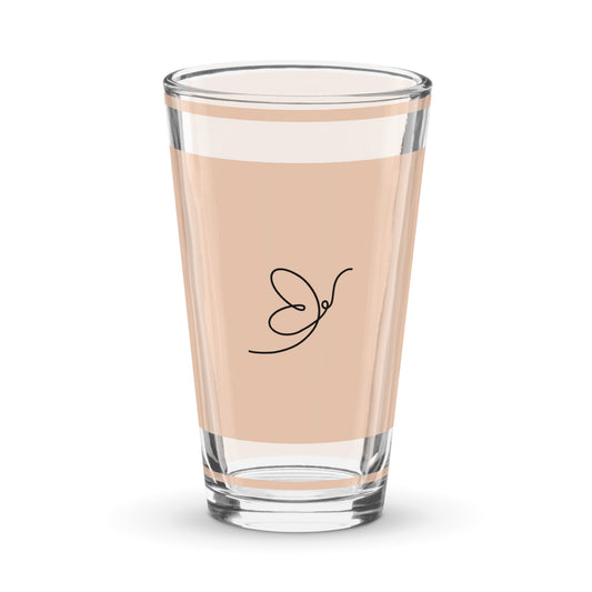 Shaker pint glass