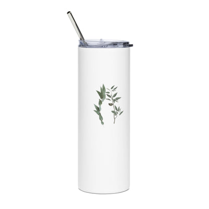 Stainless steel tumbler with nice design