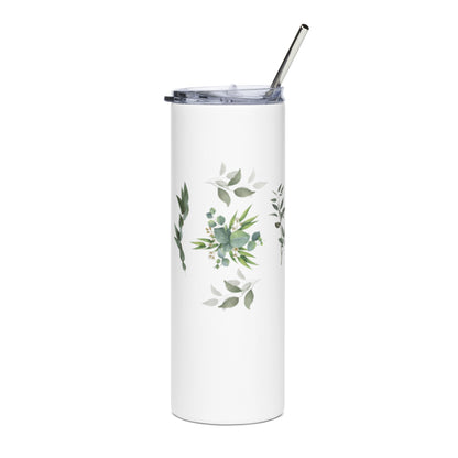 Stainless steel tumbler with nice design