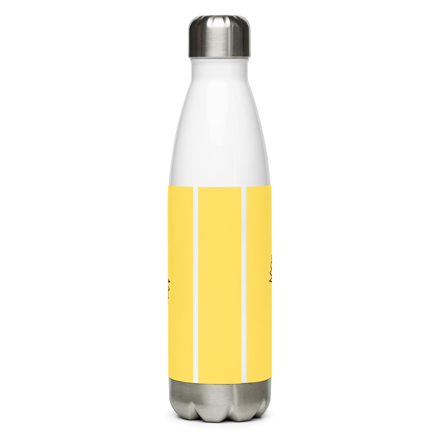 Stainless Steel Water Bottle With Cute Spiral Design