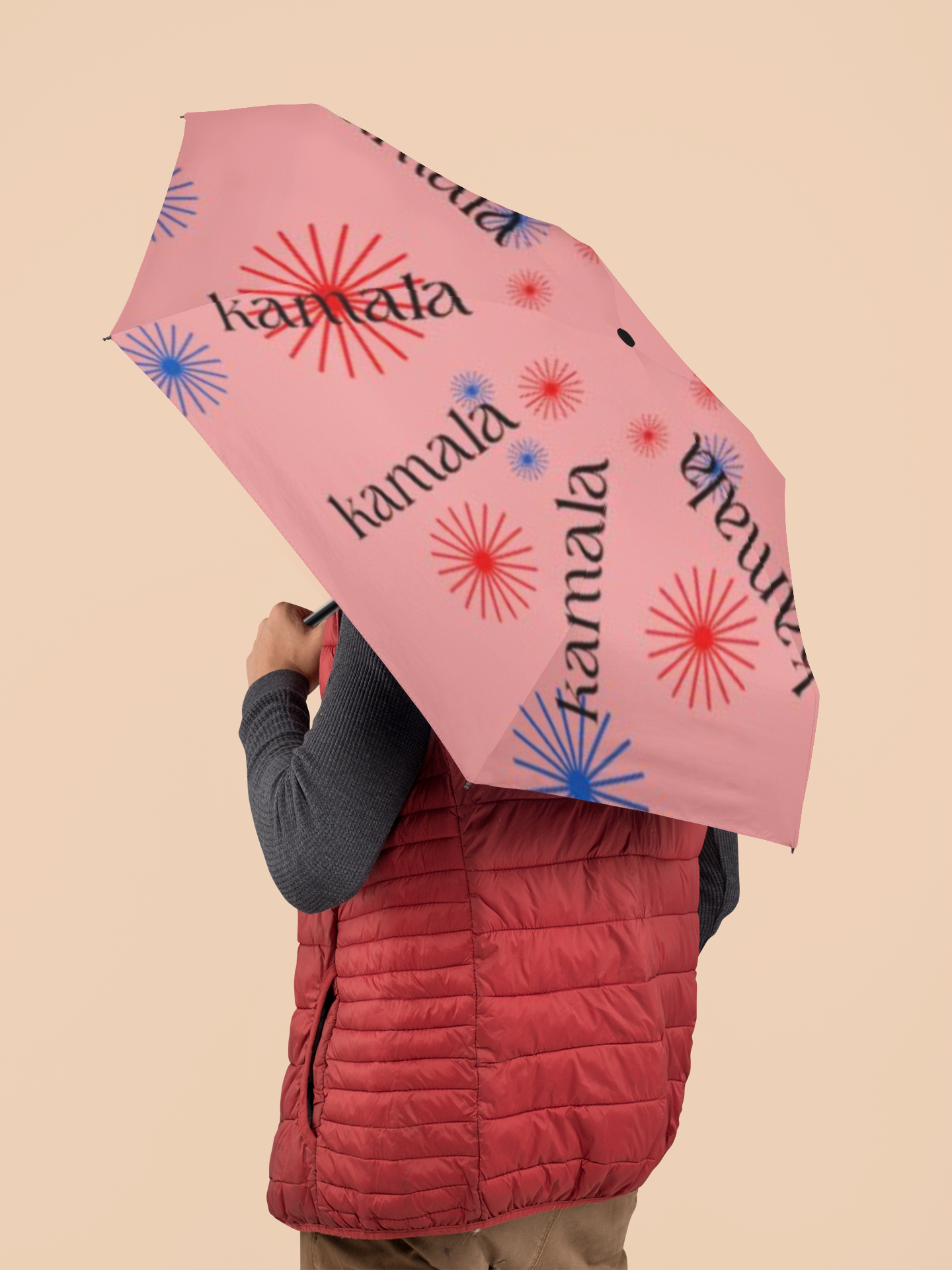 Kamala Firework Decorated Parasol