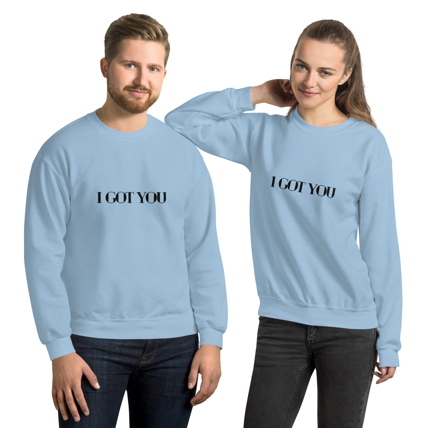 Unisex Sweatshirt with statement