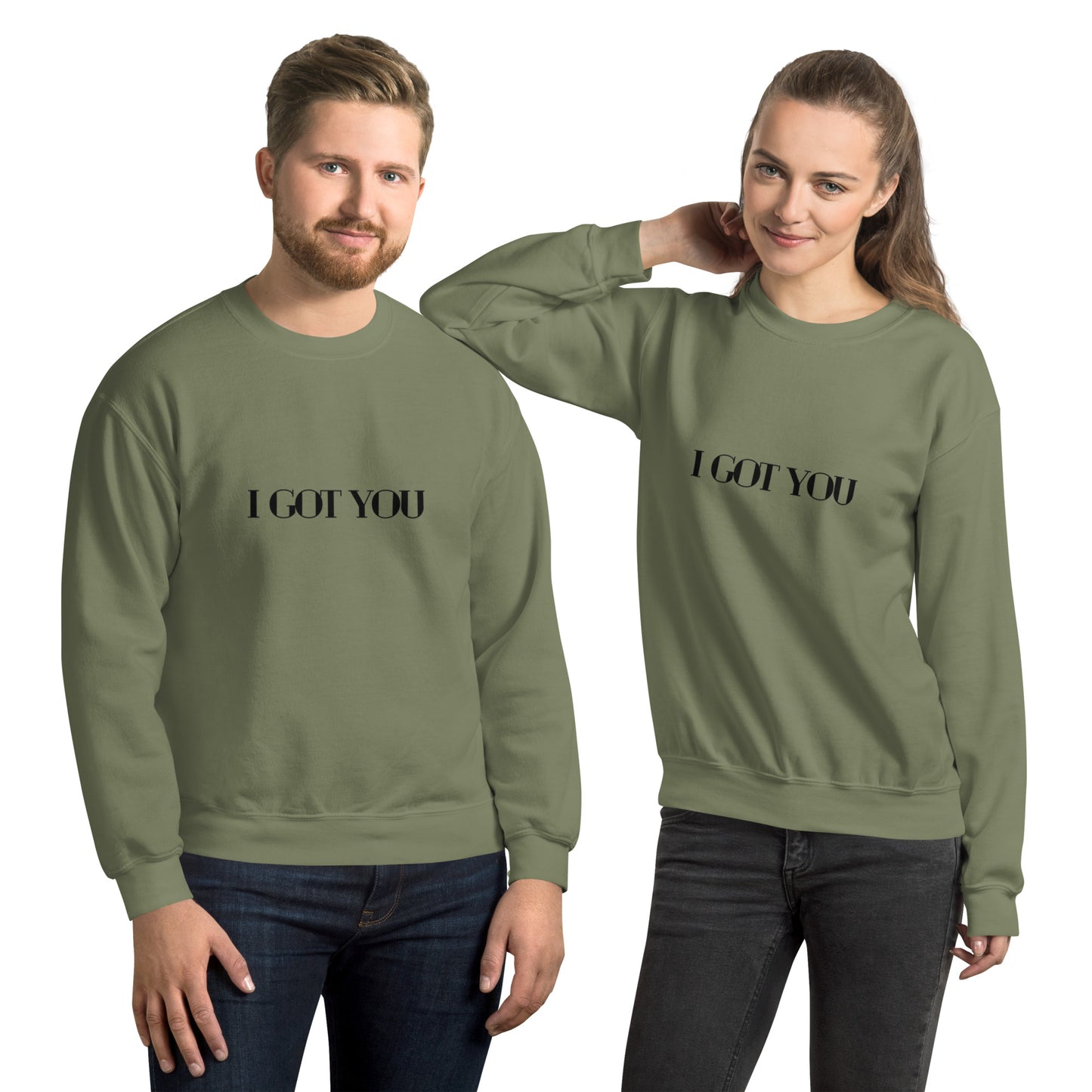 Unisex Sweatshirt with statement