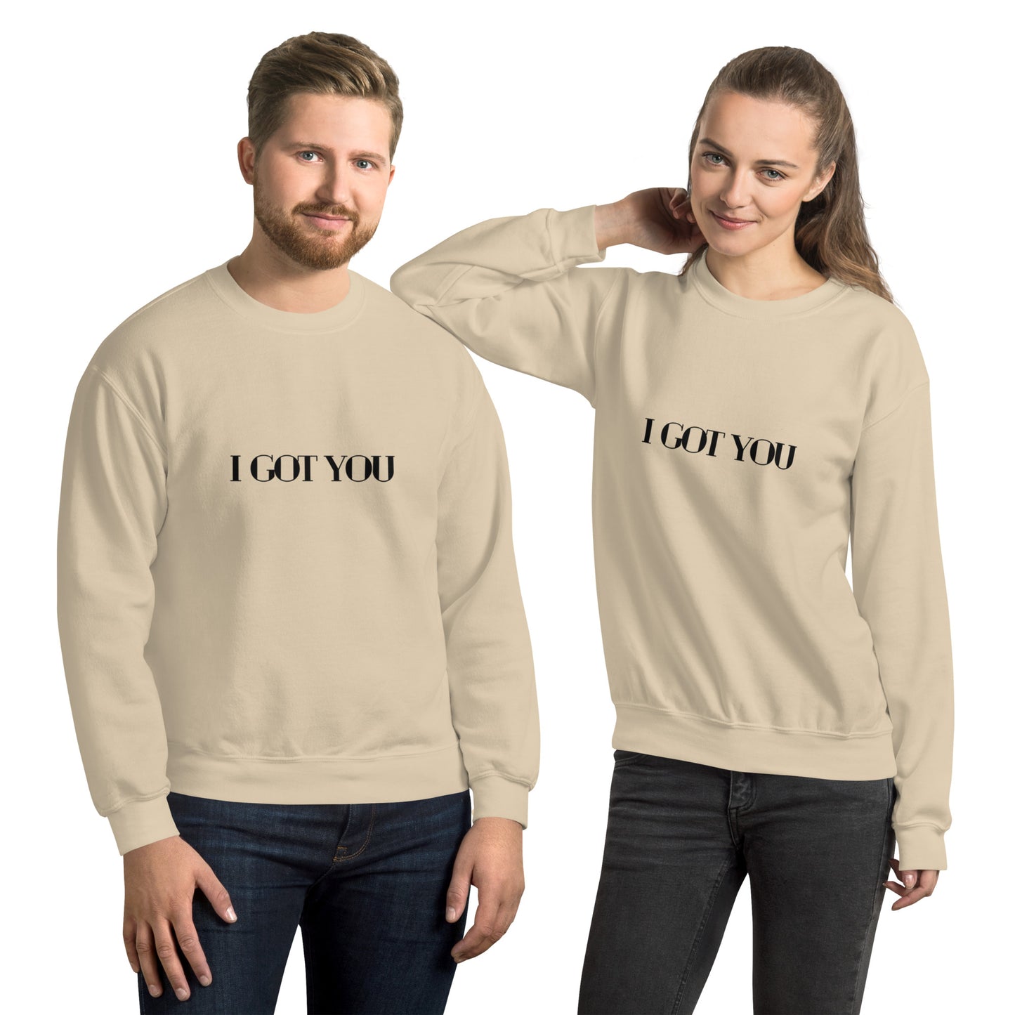 Unisex Sweatshirt with statement