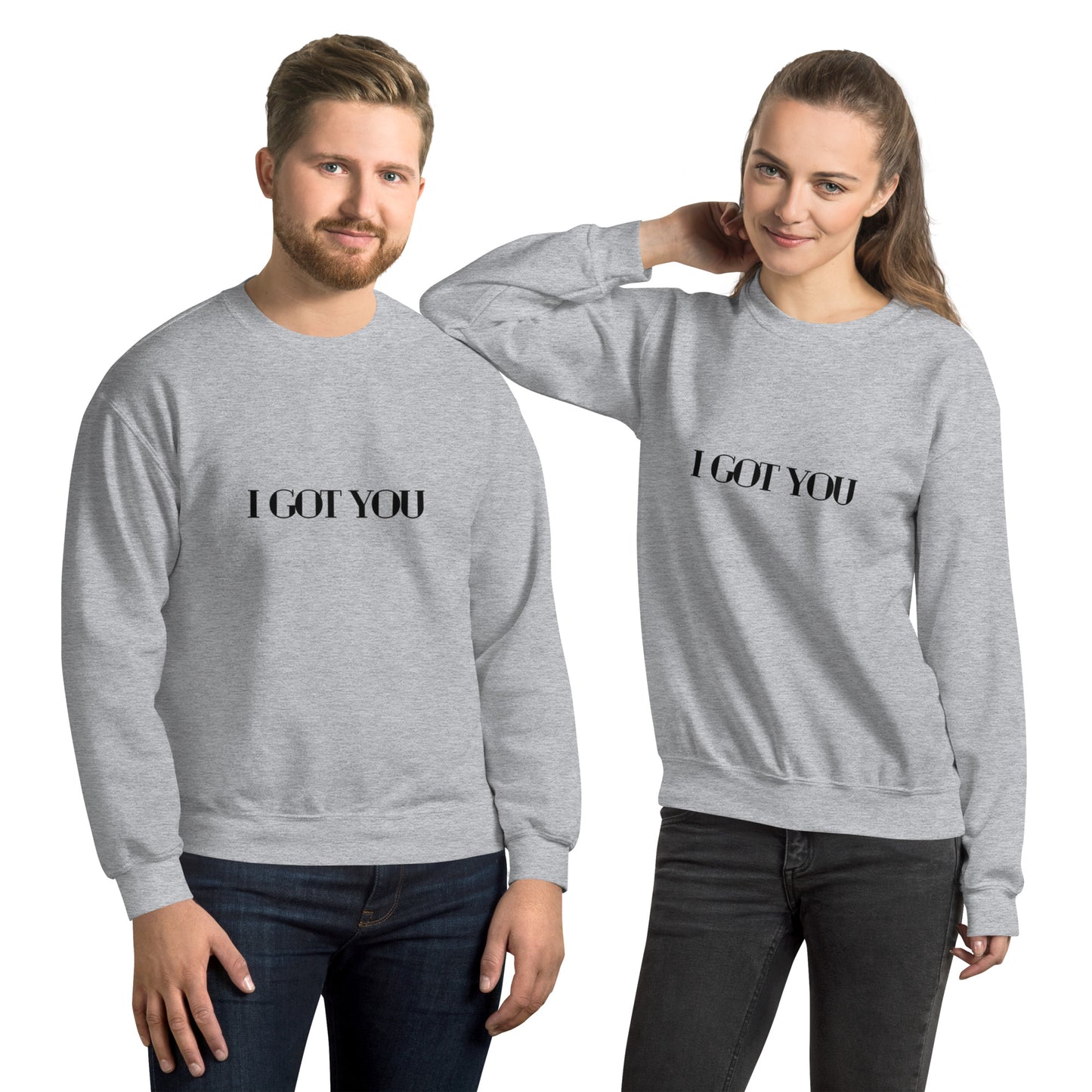 Unisex Sweatshirt with statement