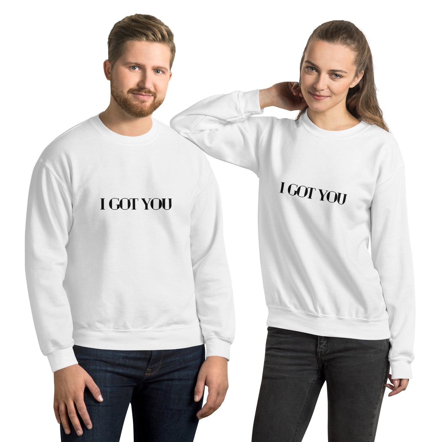 Unisex Sweatshirt with statement