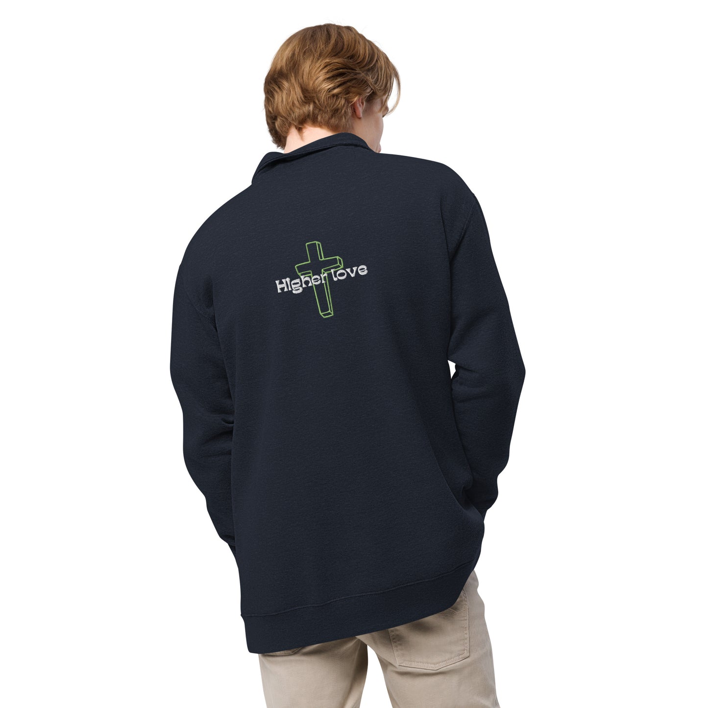 Unisex fleece pullover with nice graphic