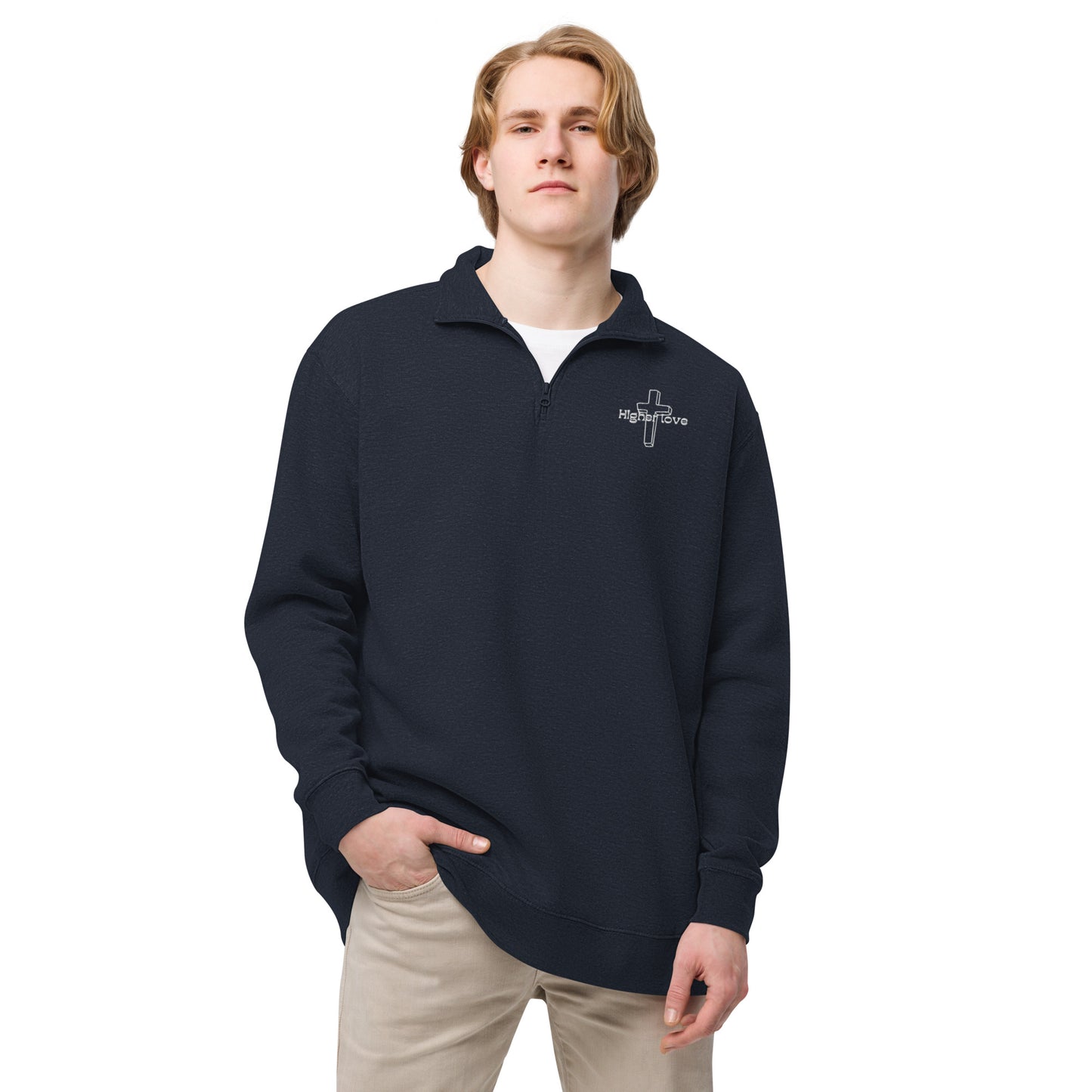 Unisex fleece pullover with nice graphic