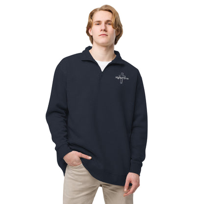 Unisex fleece pullover with nice graphic