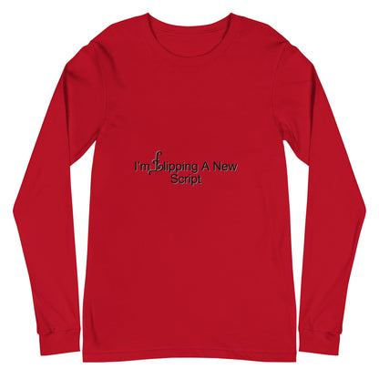 Unisex Long Sleeve Tee With A Bold Statement