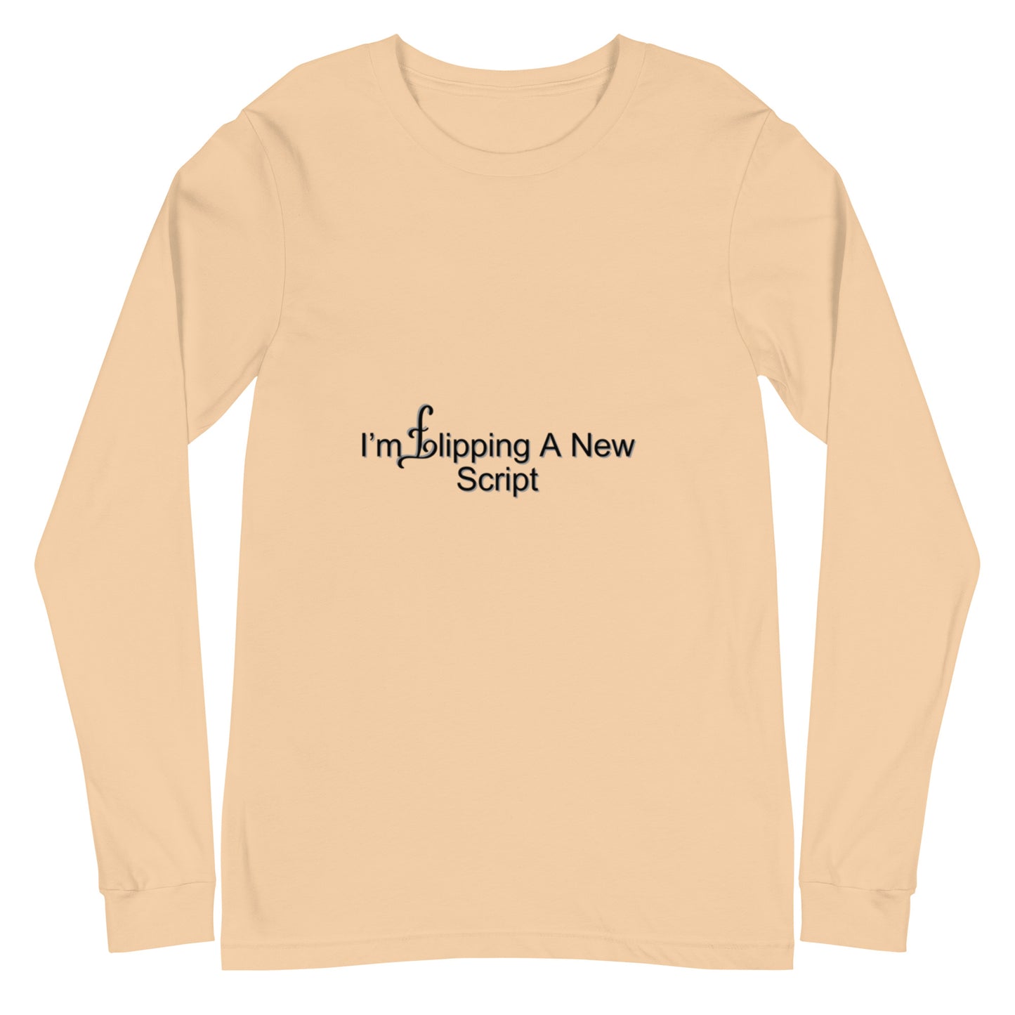 Unisex Long Sleeve Tee With A Bold Statement