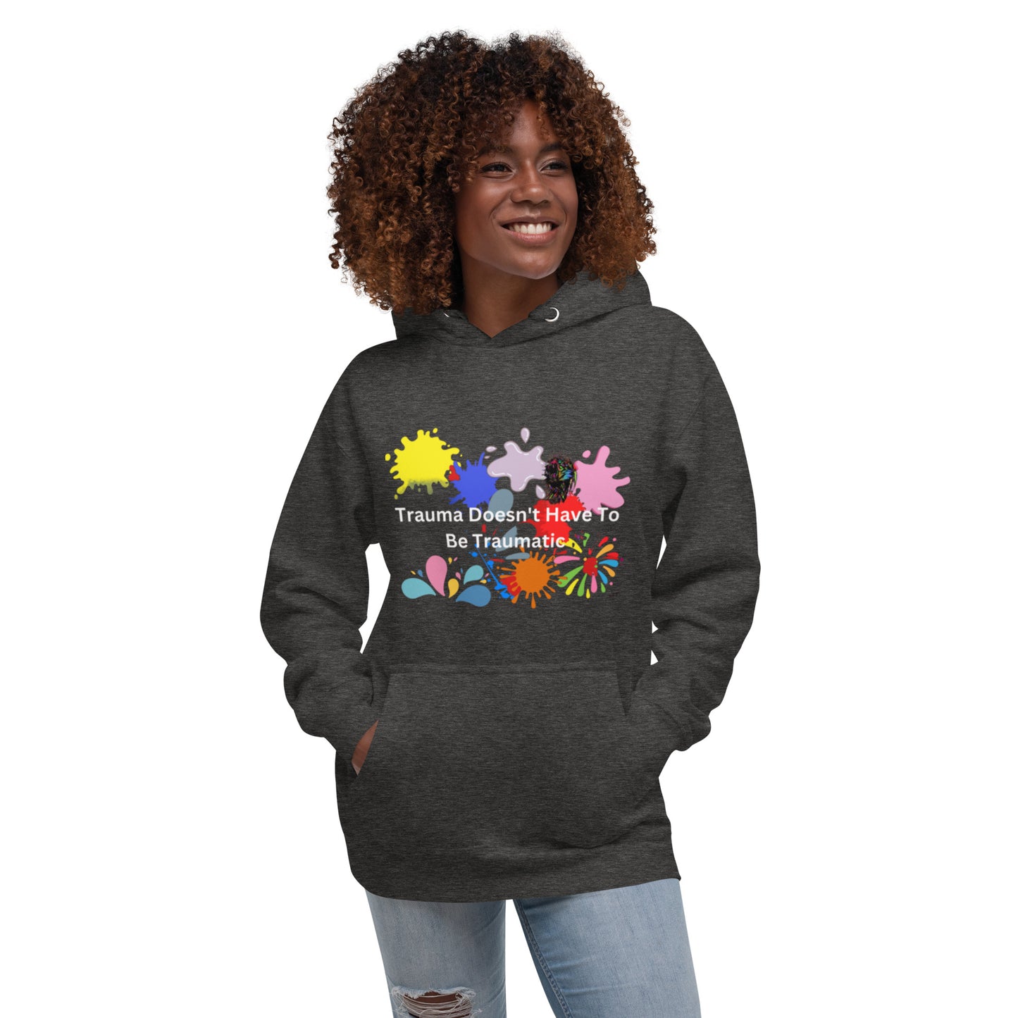 Unisex Hoodie With Bold Statement