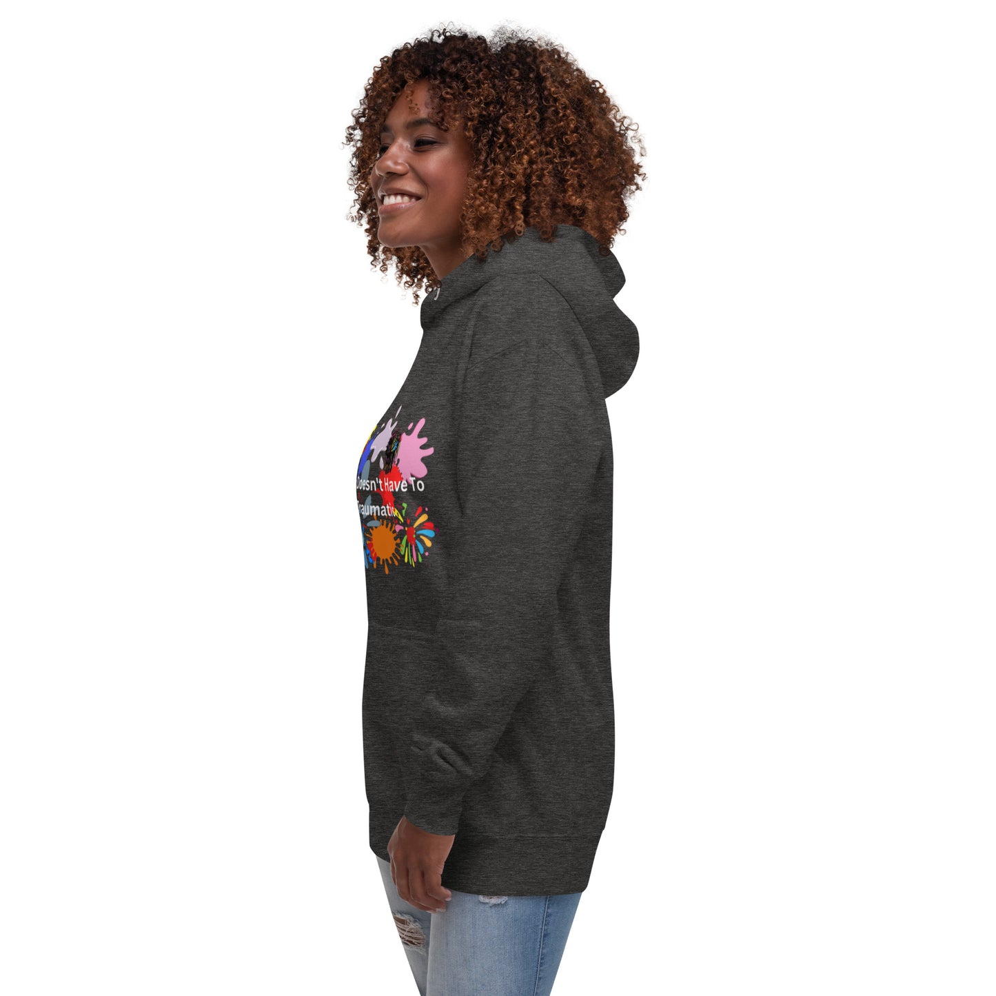 Unisex Hoodie With Bold Statement