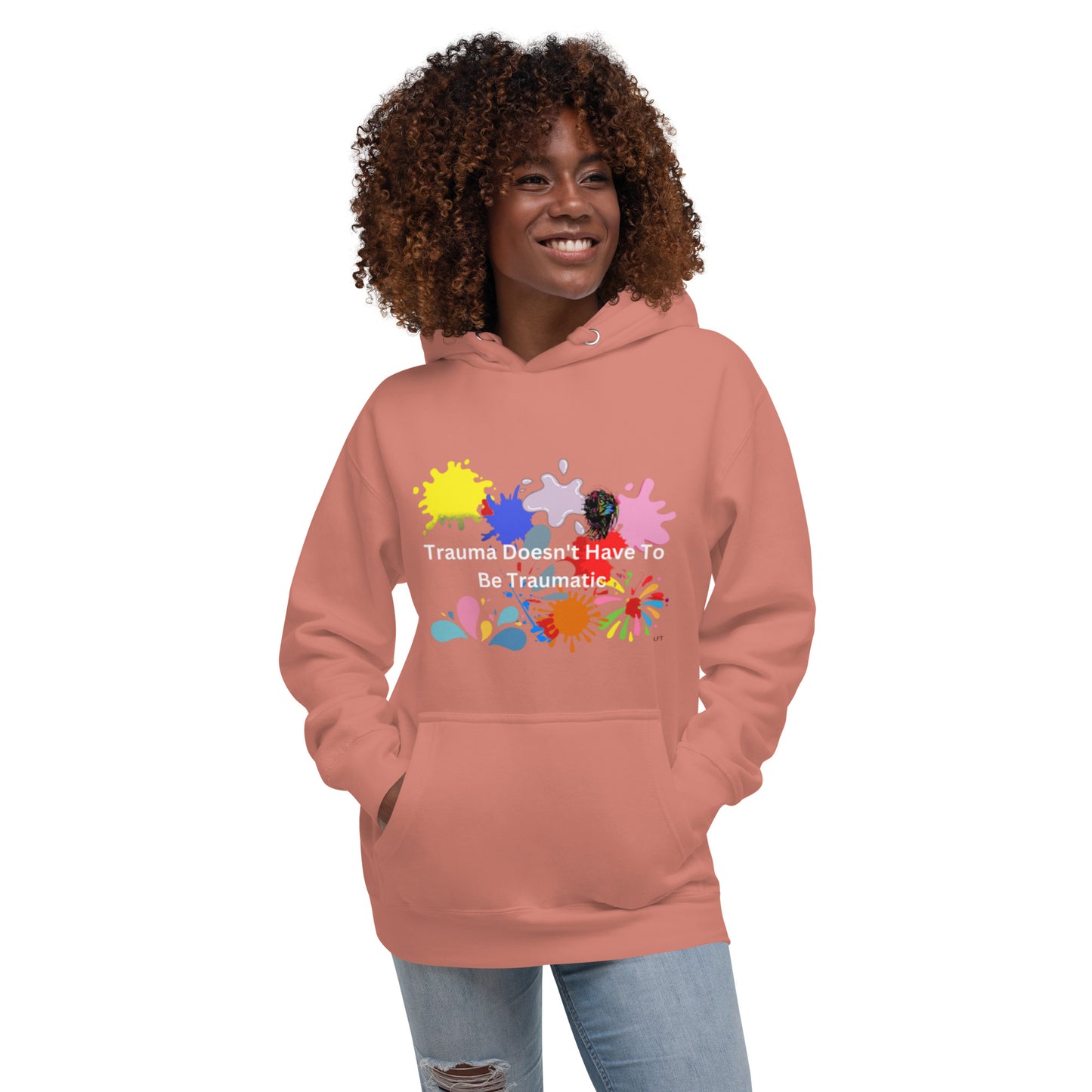 Unisex Hoodie With Bold Statement