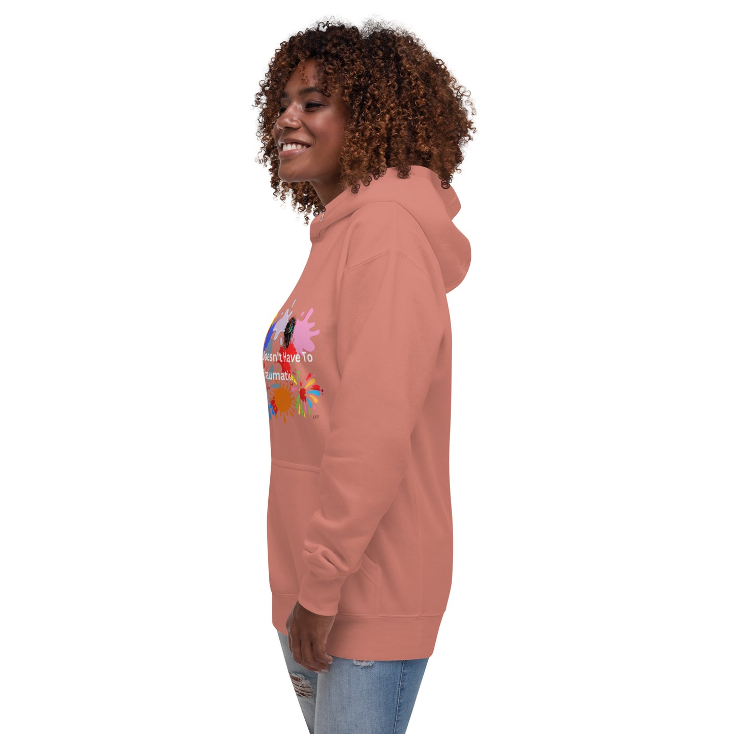 Unisex Hoodie With Bold Statement