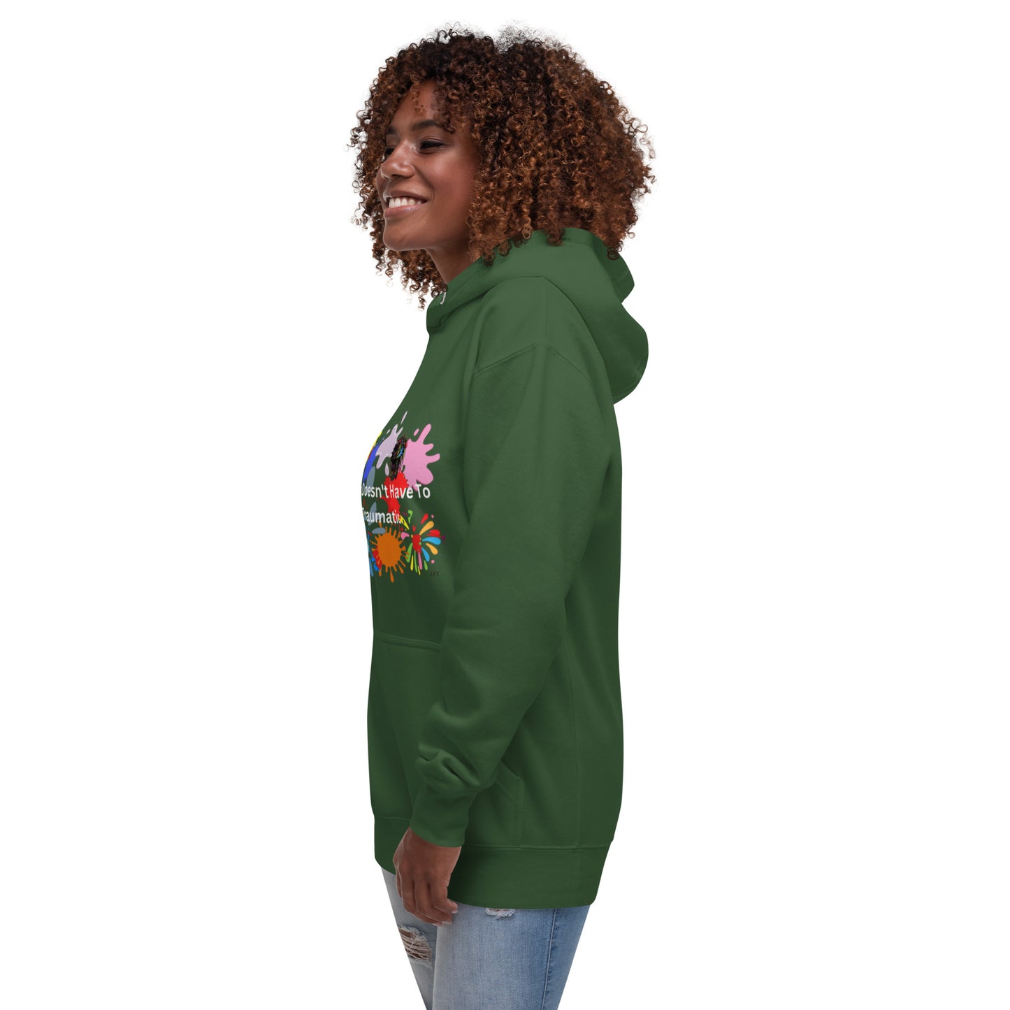 Unisex Hoodie With Bold Statement