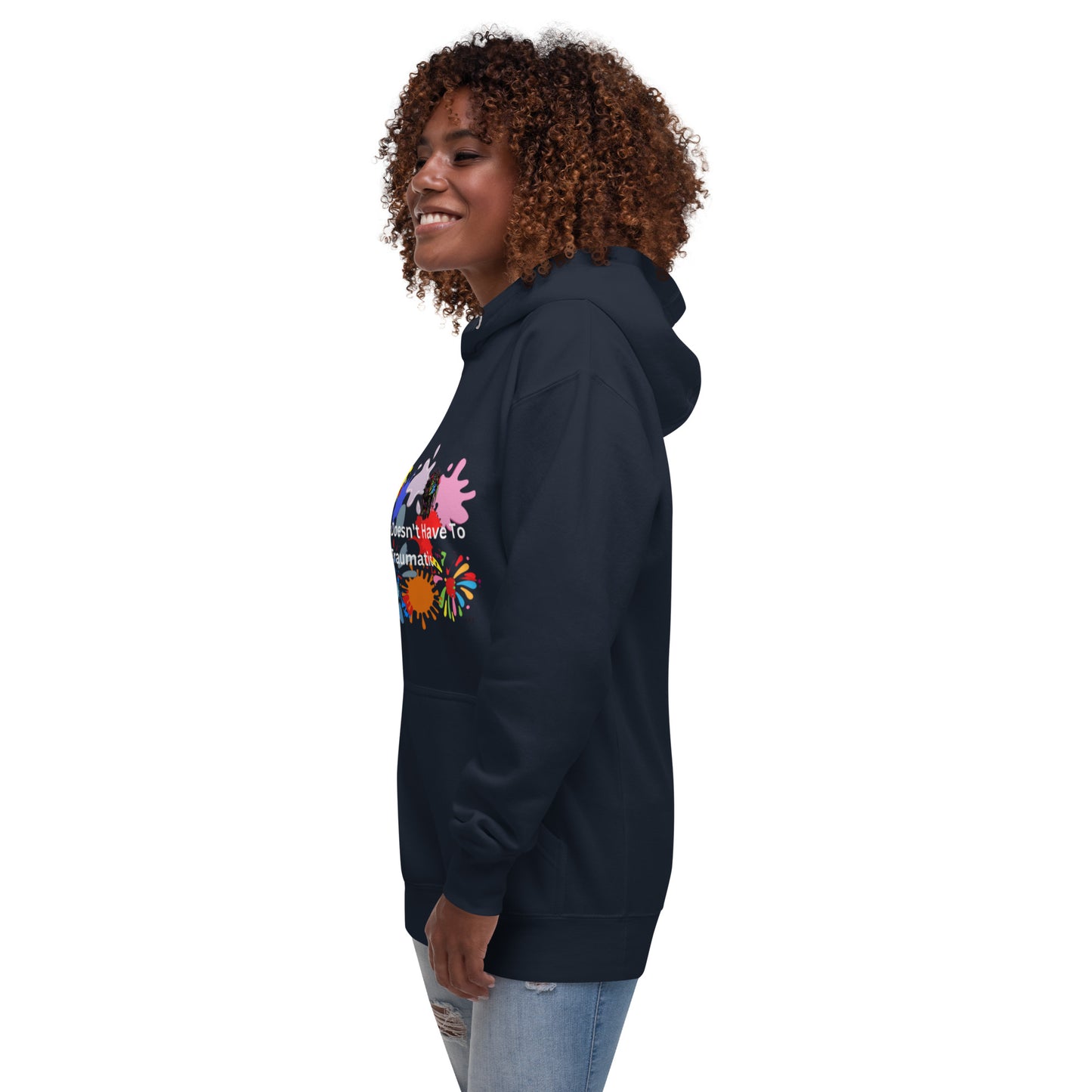 Unisex Hoodie With Bold Statement