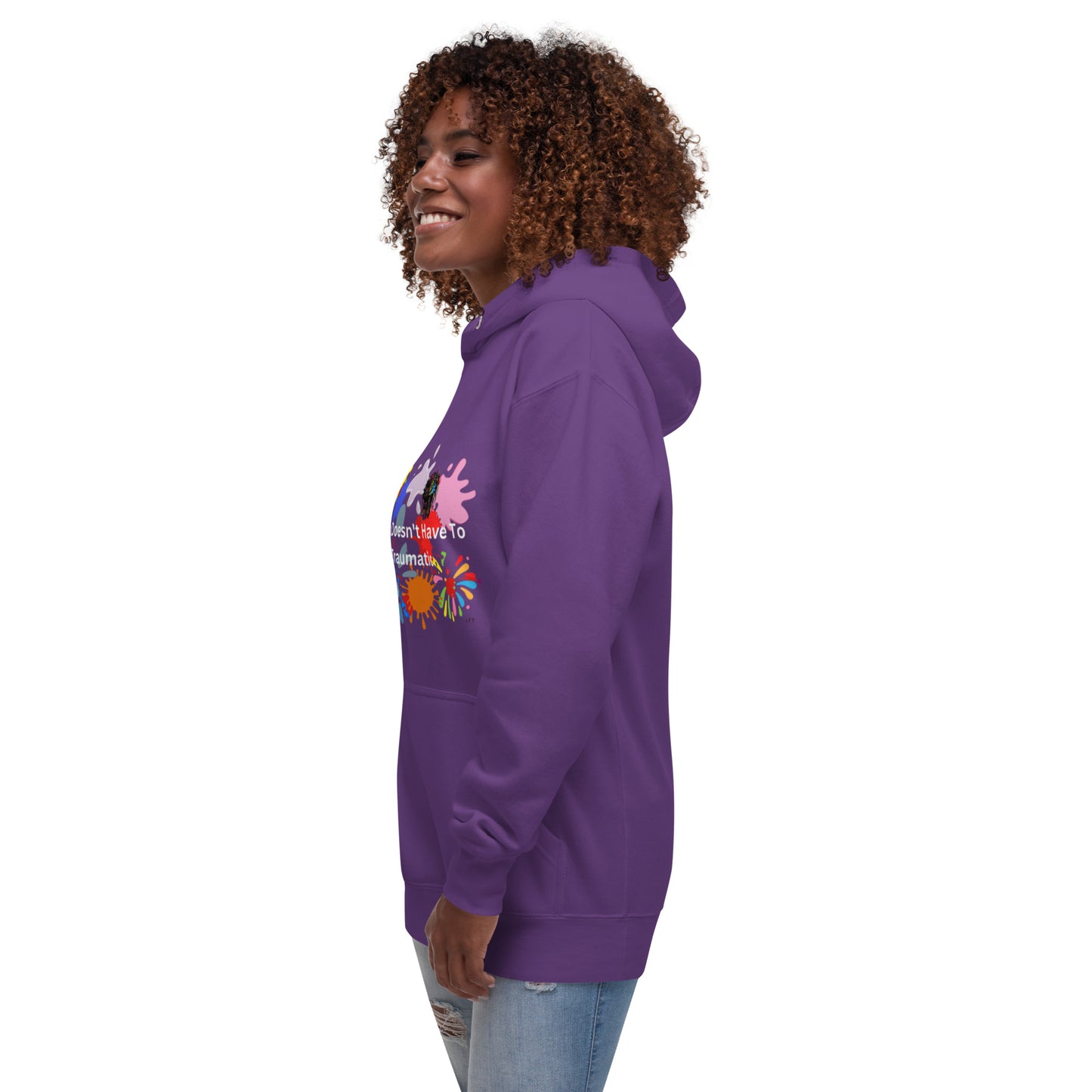 Unisex Hoodie With Bold Statement