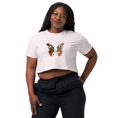 Women’s crop top with nice graphic