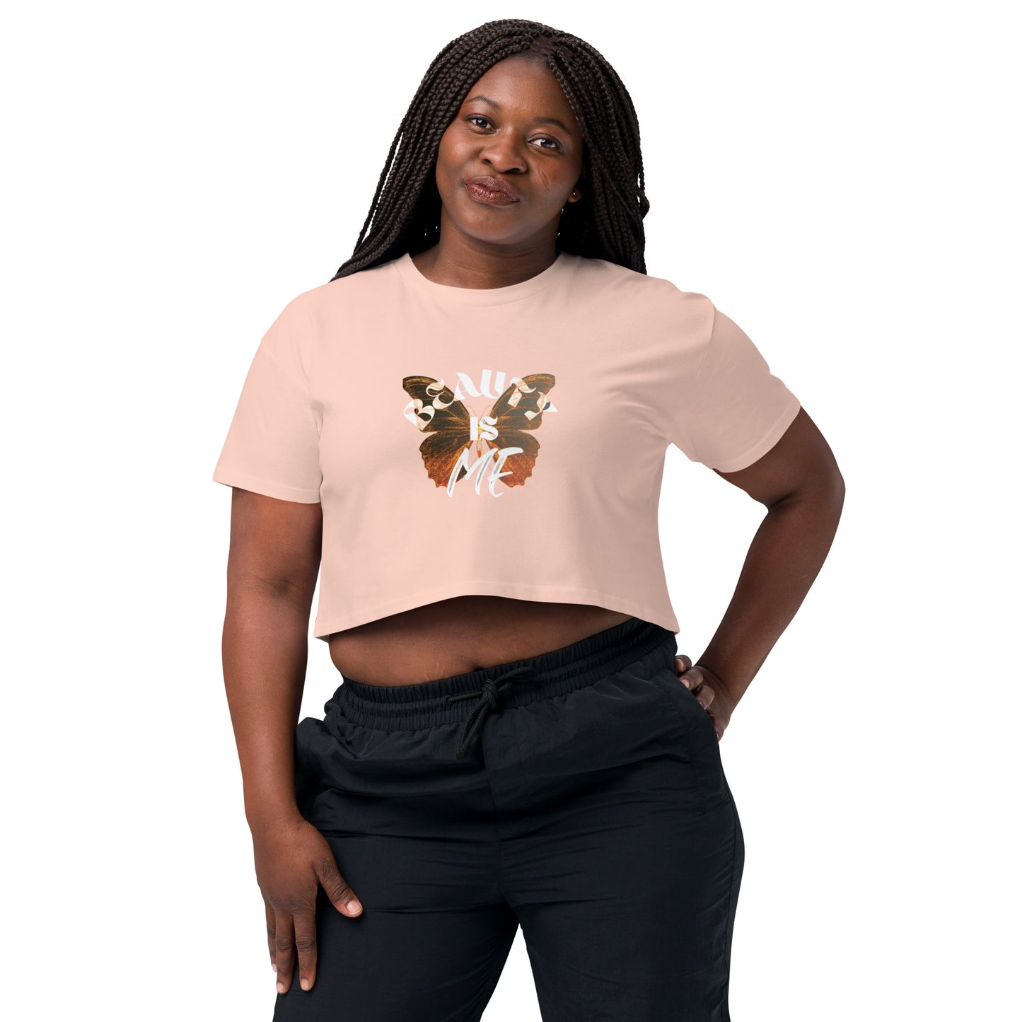 Women’s crop top with nice graphic