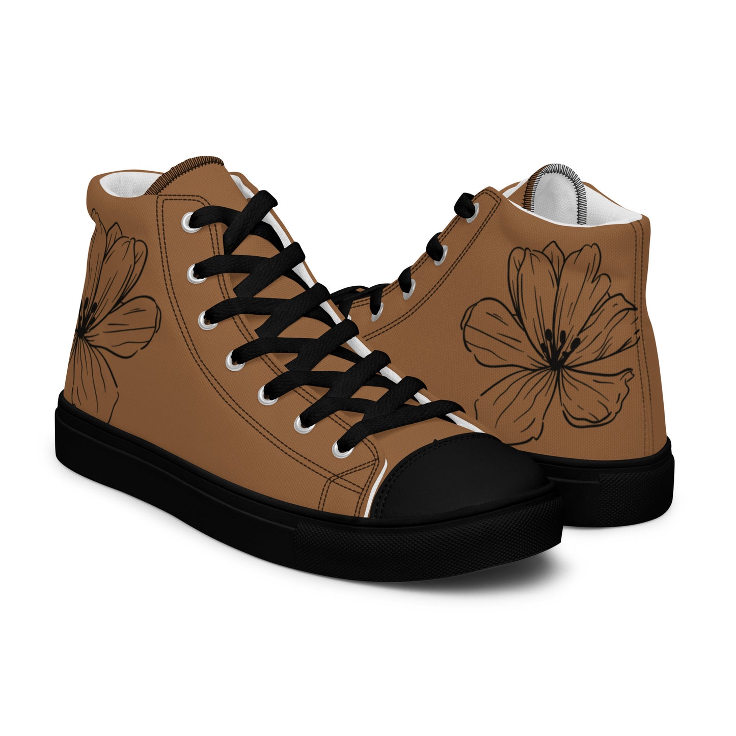 Women’s high top canvas shoes