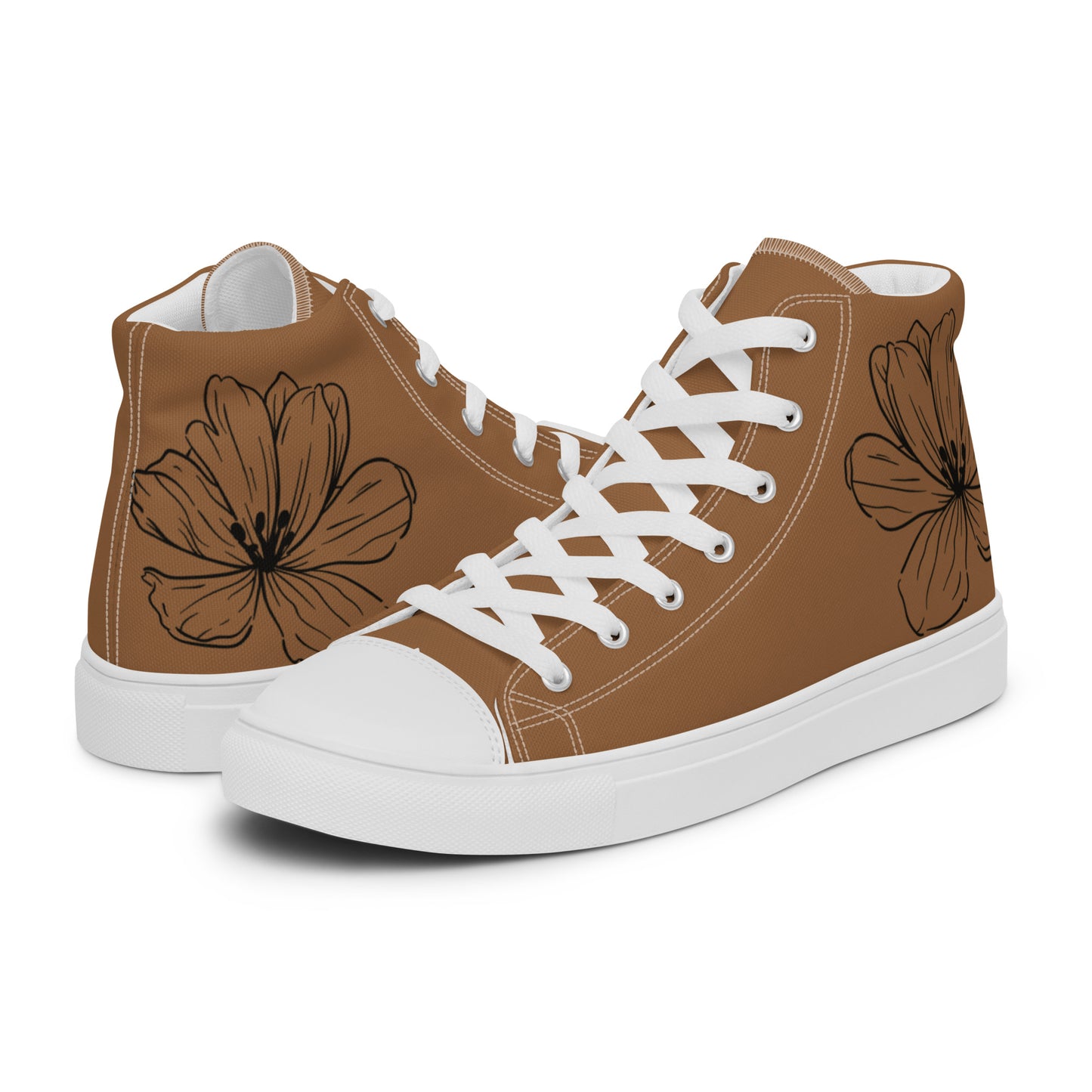 Women’s high top canvas shoes