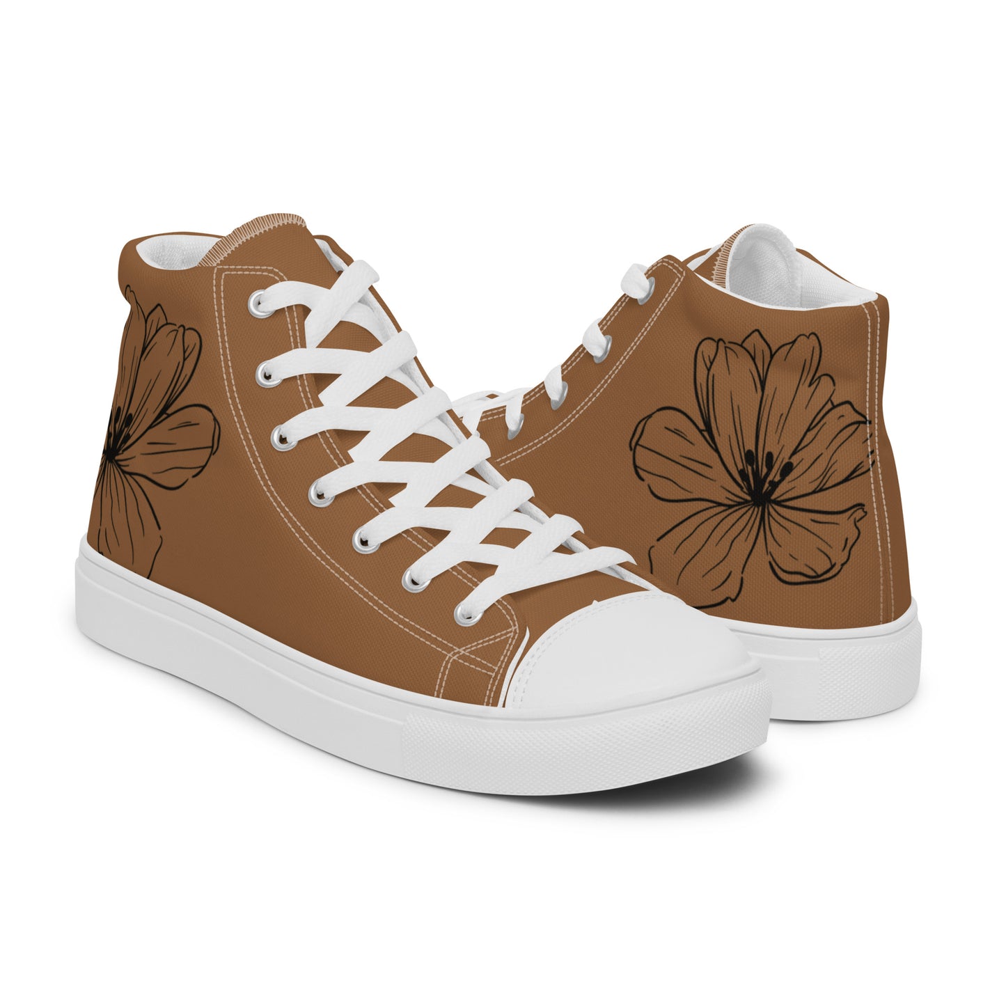 Women’s high top canvas shoes