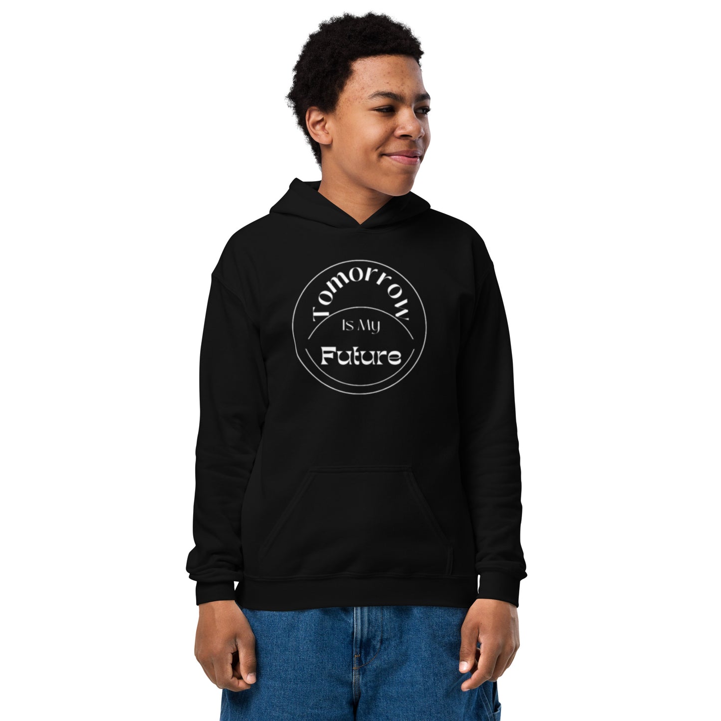 Youth heavy blend hoodie with graphic