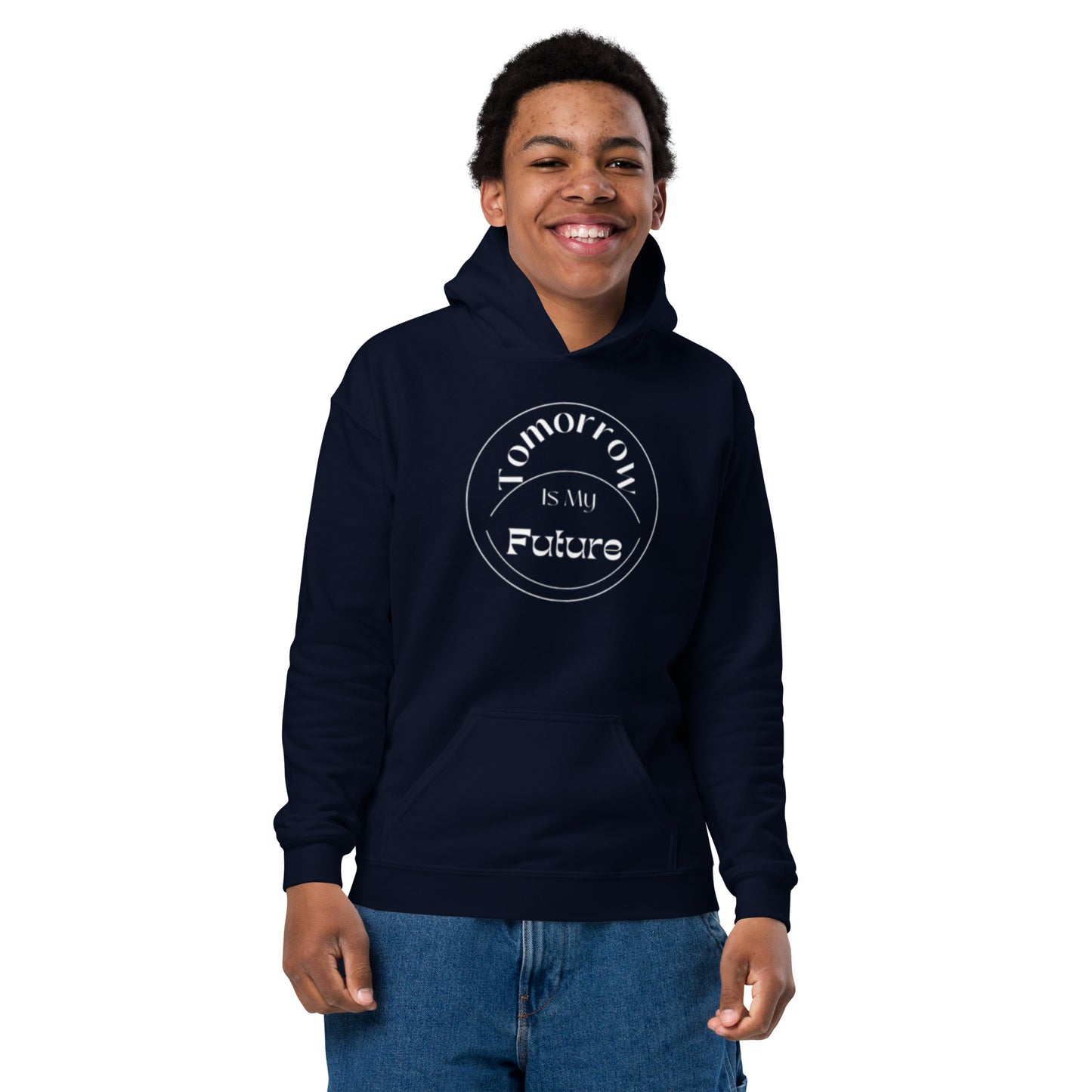 Youth heavy blend hoodie with graphic